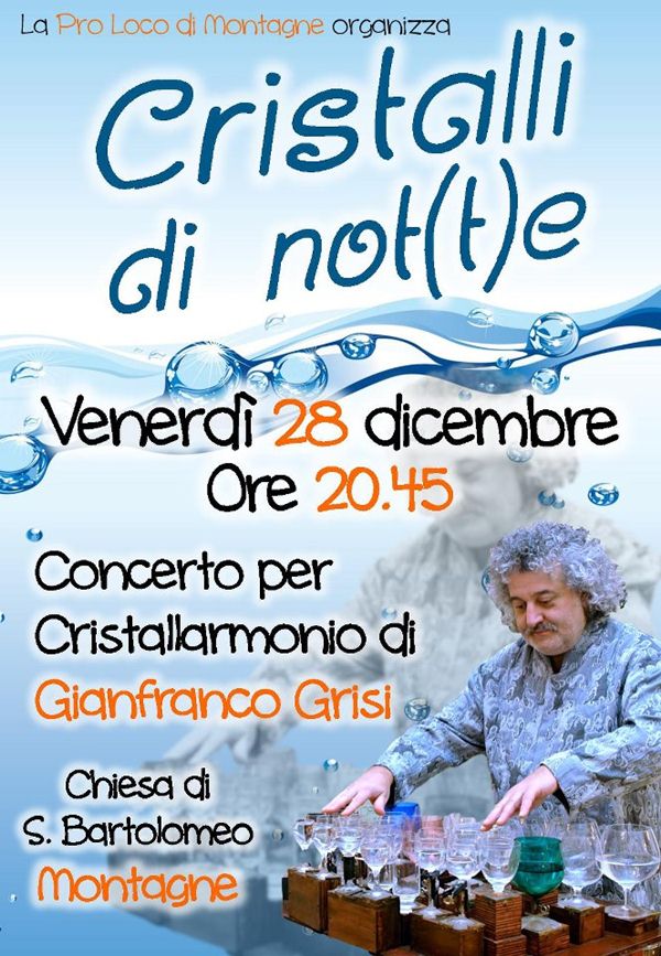 Cristalli di notte, Gianfranco Grisi e il suo cristallarmonio