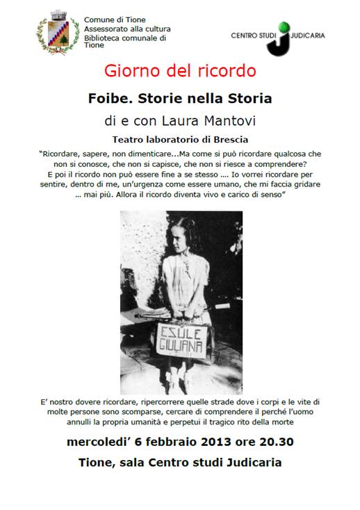 Foibe. Storia nella storia