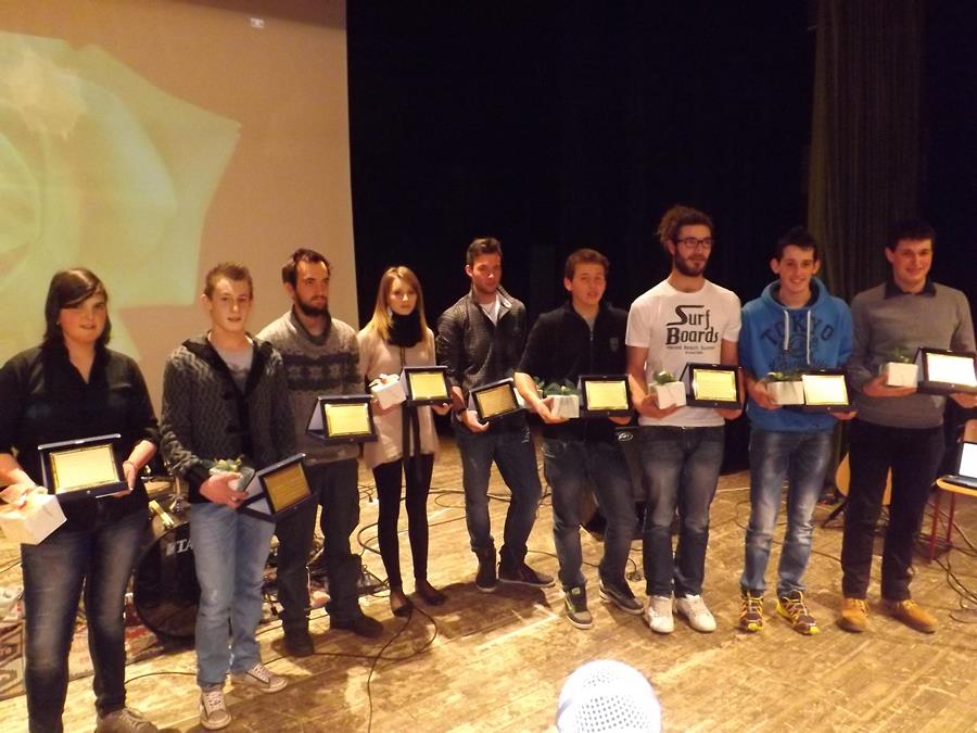 I premiati upt Tione giornata eccellenza