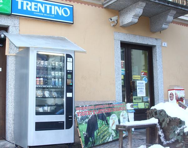 Il distributore dei prodotti dellAntica Rendena di Manuel Cosi