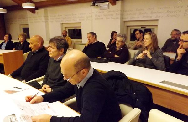 La sala- incontro con Donata Borgonovo Re -  Casa della Comunità Giudicarie