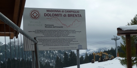 Madonna di Campiglio dolomiti di Brenta Patrimonio dellUmanità 1000 firme