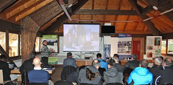 PEFC e Mondiali 2013 la filiera del legno della Val di Fiemme valorizzata nelle strutture costruite per i Campionati del Mondo di sci nordico