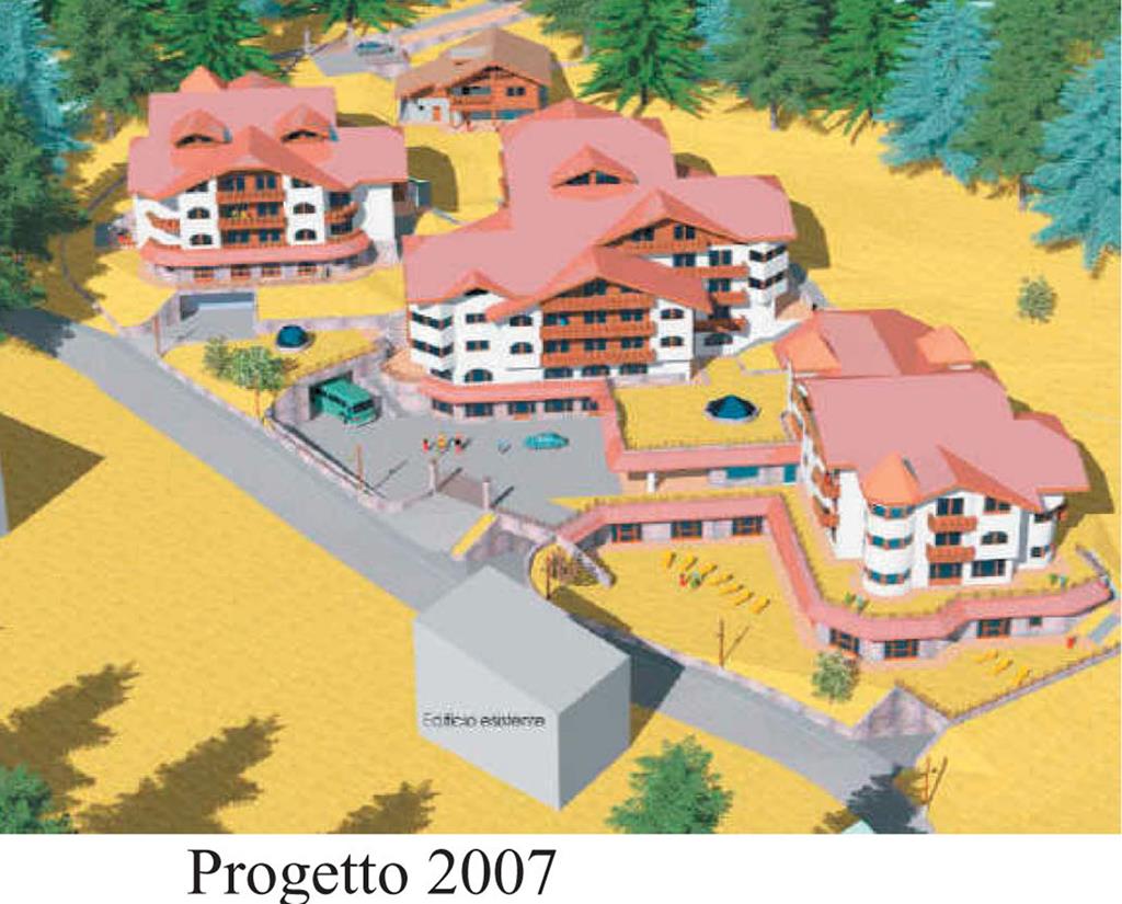 Pinzolo hotel a campicioi vecchio progetto
