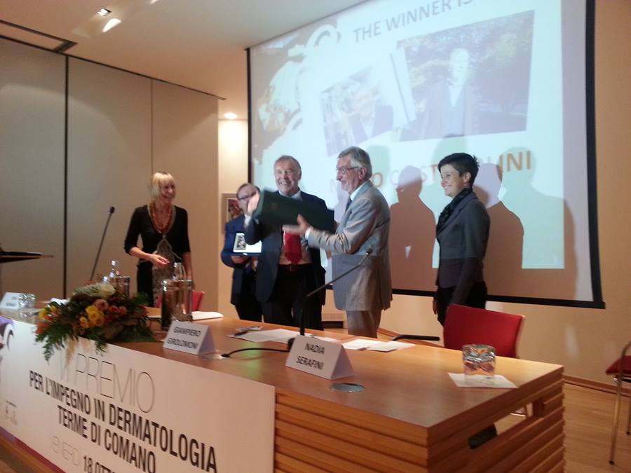 Premio alla carriera per MArio Cristofolini - Terme di Comano 1 Premio alla carriera per MArio Cristofolini - Terme di Comano 1