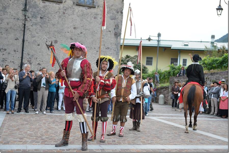 Rievocazione storica a Condino dellarcipretura 1613