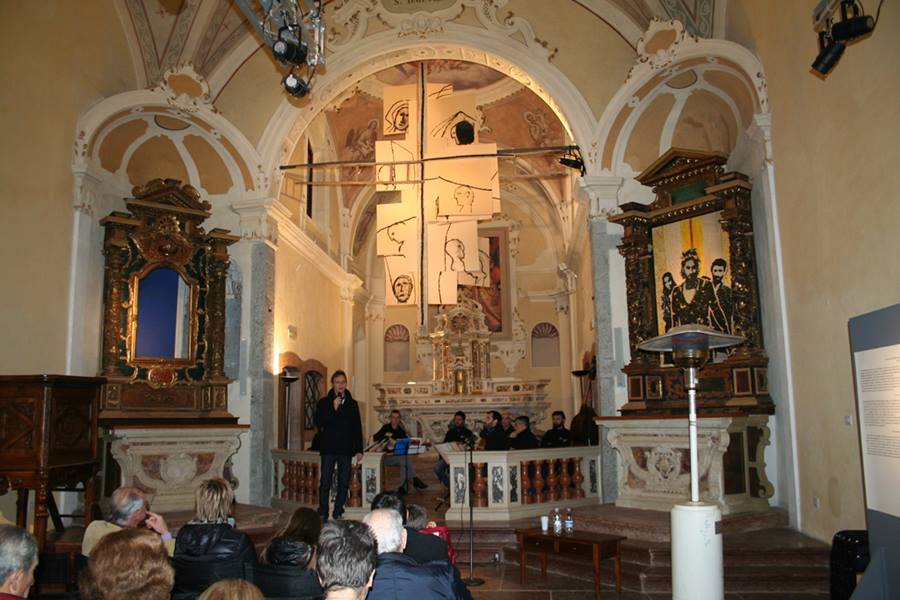 Studio Arte Zanetti 19.10.2013Otto corde Antica Chiesa di San Barnaba in Bondo  Foto di Marco Zanetti 