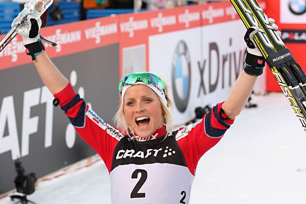 Therese JOHAUG  seconda al Tour de Ski 2013