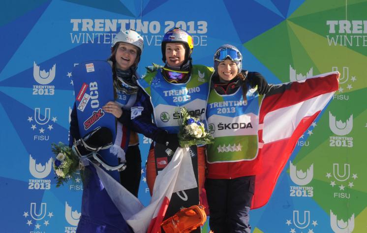 UNIVERSIADE TRENTINO 2013 SNOWBOARD   foto Mosna