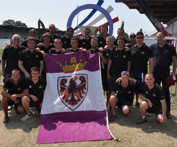 Vigili del Fuoco di Tione la squadra- olimpiadi 1 b