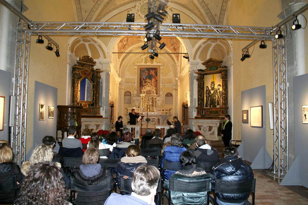  Poesia e musica antica chiesa di San Barnaba in Bondo Studio Arte Zanetti 29.12.2013