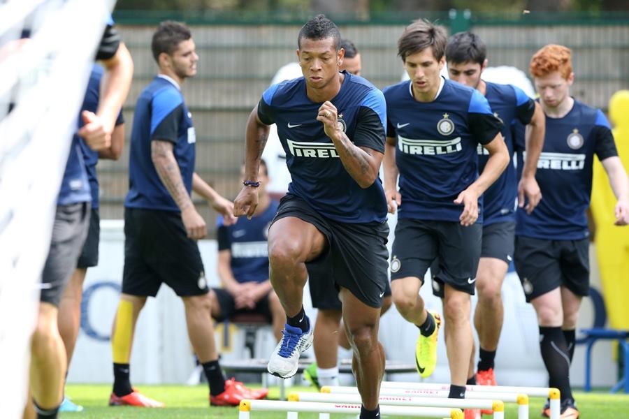 allenamenti Inter al Pineta di Pinzolo - 13 luglio 2013