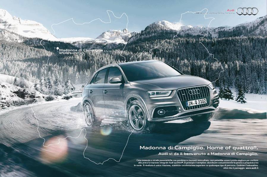 audi Campiglio consegna vetture atleti Fisi