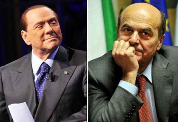 berlusconi e bersani