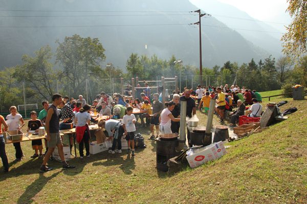 inaugurazione campo calcetto coltura - Ragoli