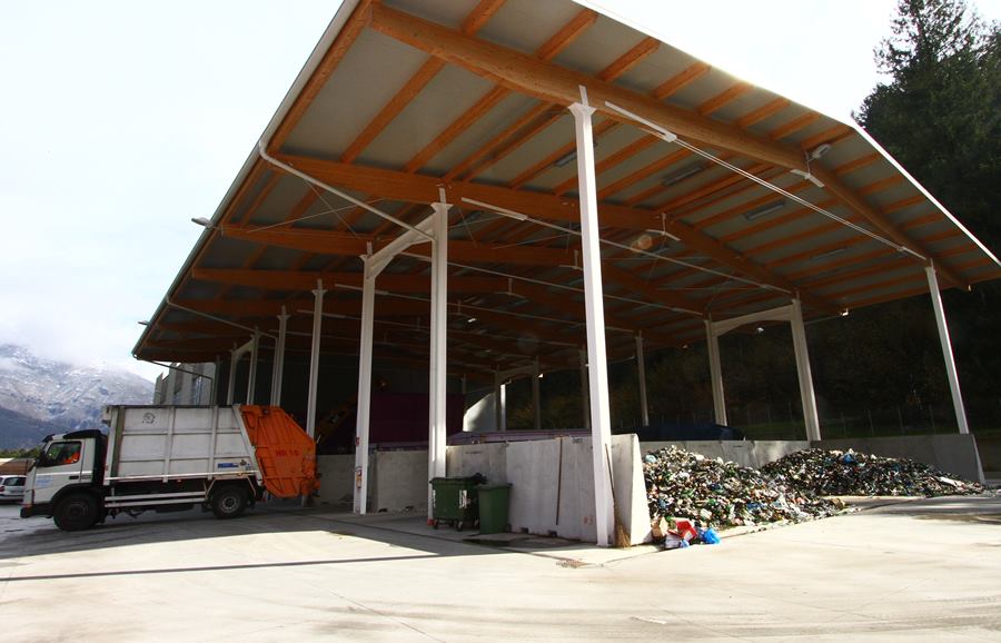 centro trattamento rifiuti Zuclo -giudicarie  b