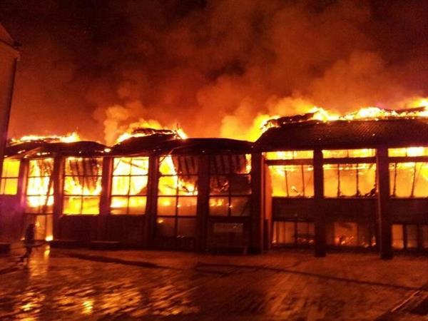 citta della scienza - Napoli - incendio