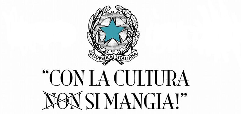  «La cultura ci fa mangiare e crescere»