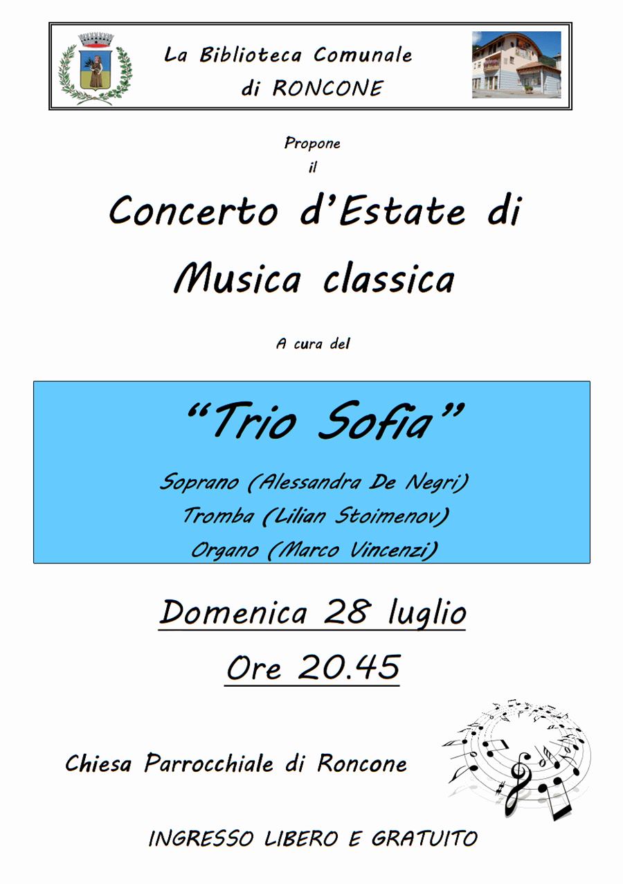 concerto destate di musica classica a Roncone
