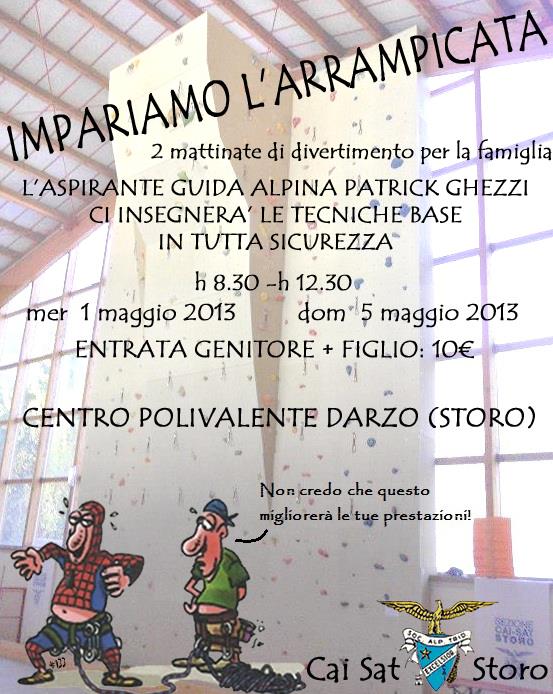 corso arrampicata  junior a Darzo - Cai Sat Storo