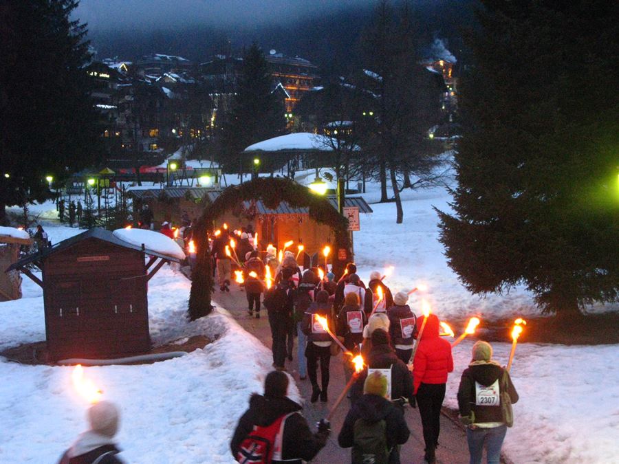 dolomites Fire Madonna di campiglio