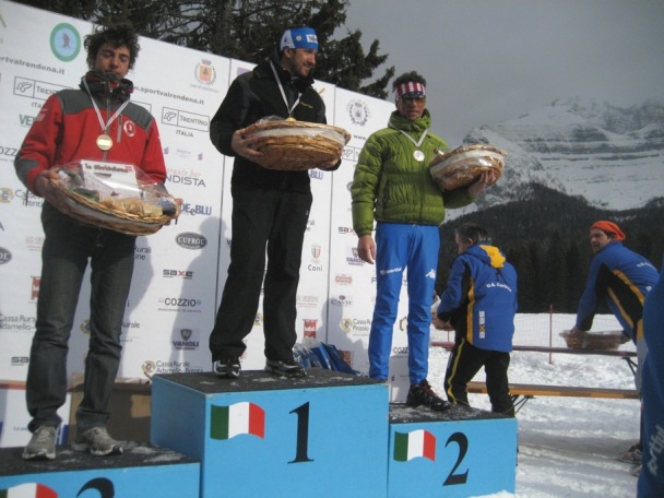 il podio femminile