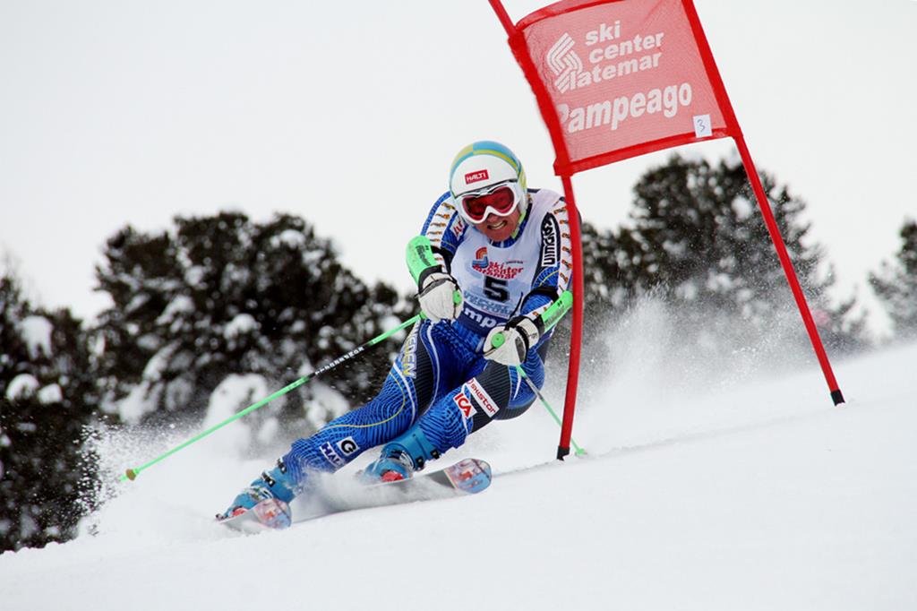 il neo campione italiano di superG Daniele Bernardi