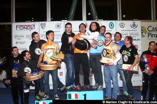 il podio dei Team Geopietra zaina Biciclette  - 3 tre bike 2013 b