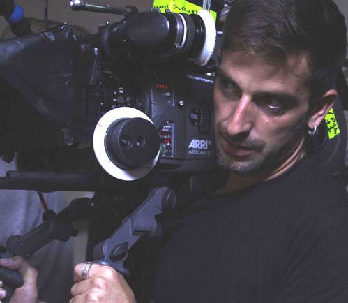 claudio noce il regista del film "la foresta di Ghiaccio" 