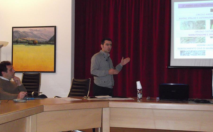 il sindaco Matteo Leonardi e vice sindaco di ragoli 1