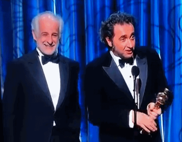 Paolo Sorrentino la grande bellezza - oscar miglio fil straniero