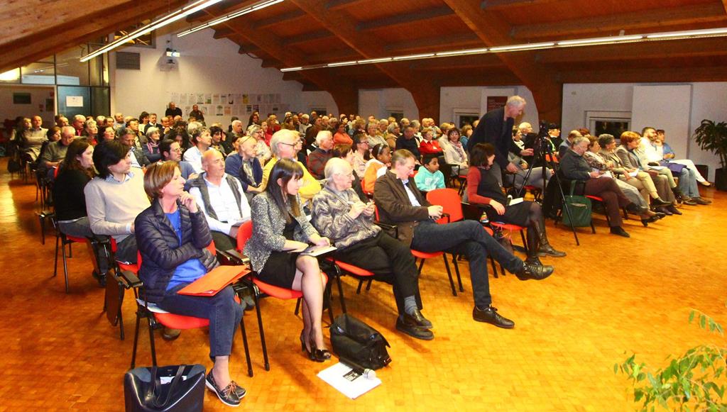 la sala casa della Comunità delle Giudicarie