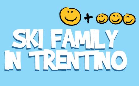 ski family in Trentino