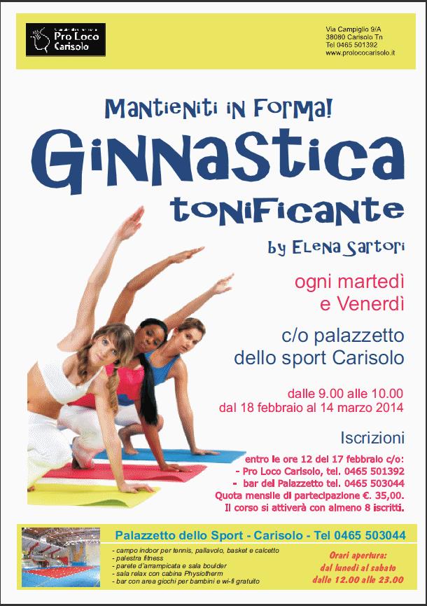 a Carisolo Corso di ginnastica tonificante