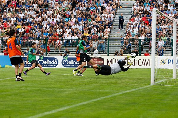 allenamenti Inter al Pineta di Pinzolo