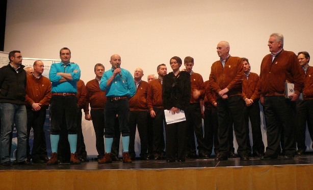 concerto Presanella - Sat scambio targhe ricordo