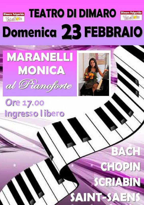 dimaro val di sole concerto di pianoforte