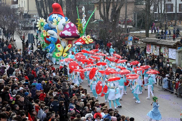 gran carnevale giudicariese a tione foto ernesto buganza