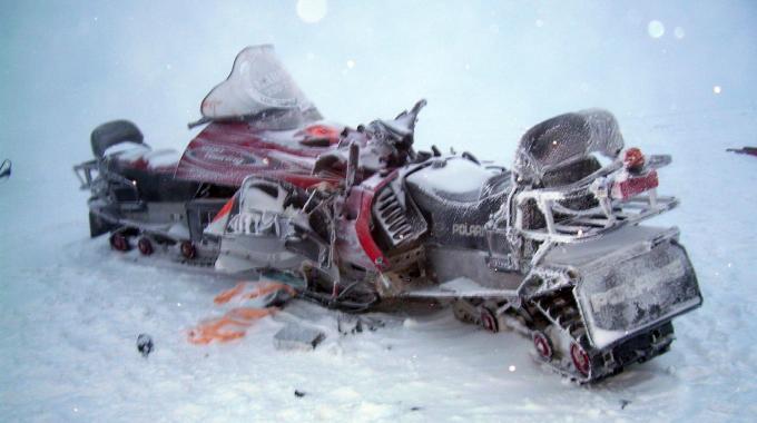 incidente motoslitta cermis