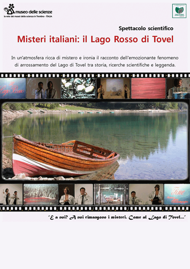 misteri italiani: il lago rosso di tovel