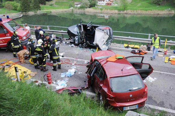 incidente a Roncone, morti Stefano Fioroni e Laura Bazzoli
