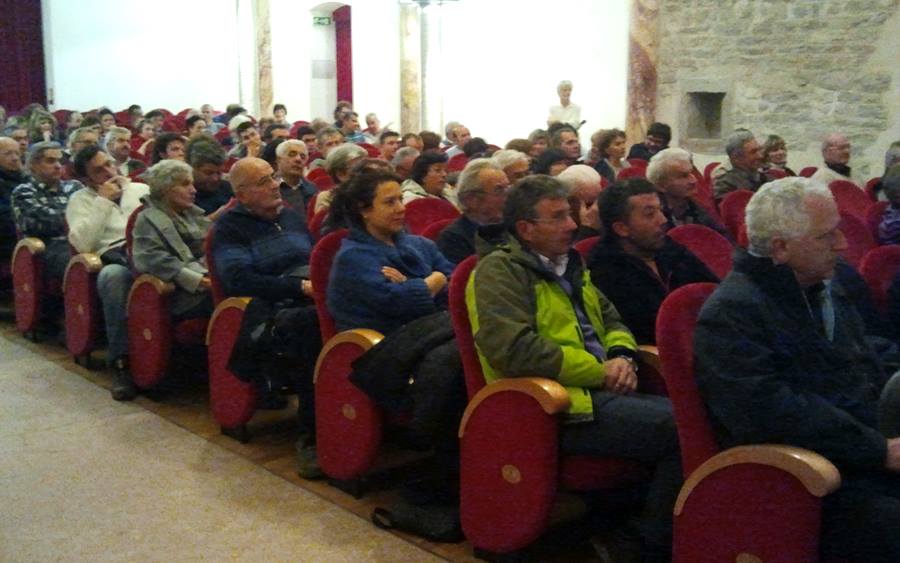 incontro per fusione comuni San Lorenzo in Banale dorsino