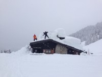 malga cioca sgombero dai tetti