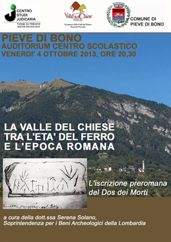 la valle del Chiese tra letà del ferro e lepoca romana