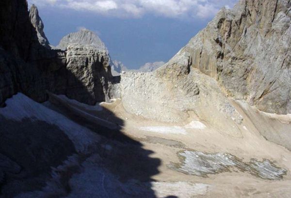 la vedretta dei Camosci