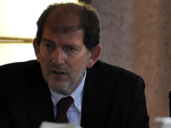 l'assessore Pat Alberto Pacher a Castel Stenico