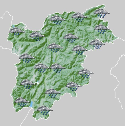 maltempo trentino