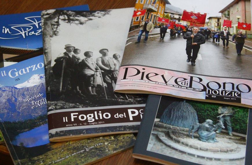 notiziari comunali - periodici giudicarie