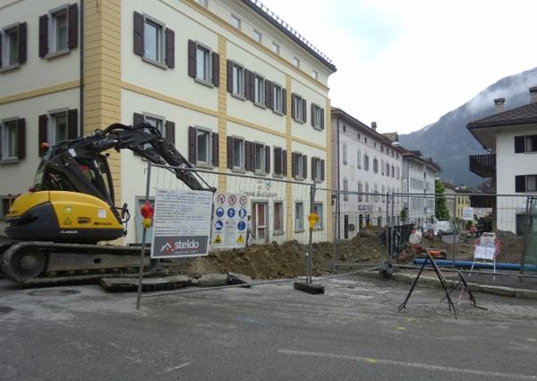 piazzetta Steffenini a Tione