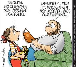sacrosante risate mostra di vignette di satira religiosa Staino